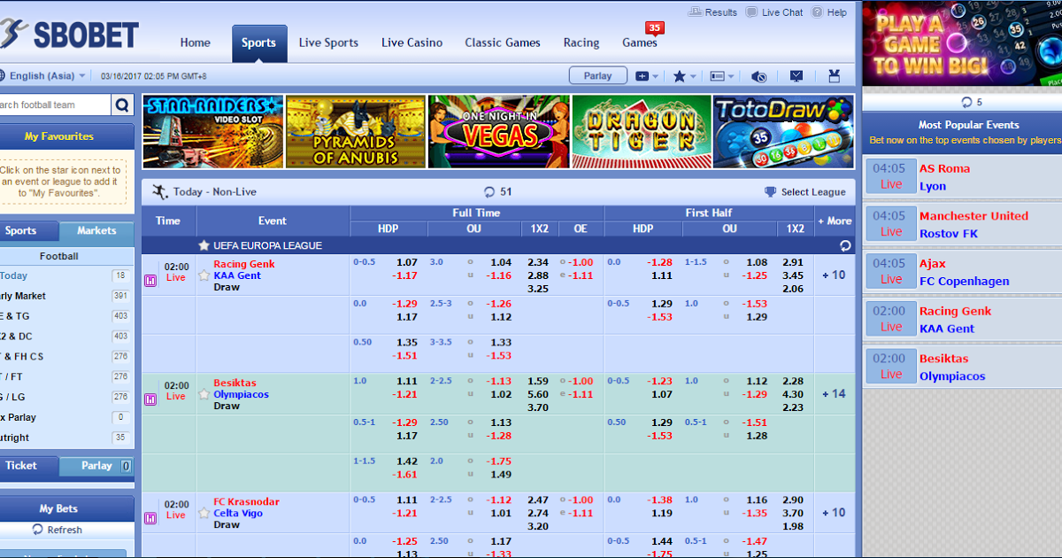 sbobet