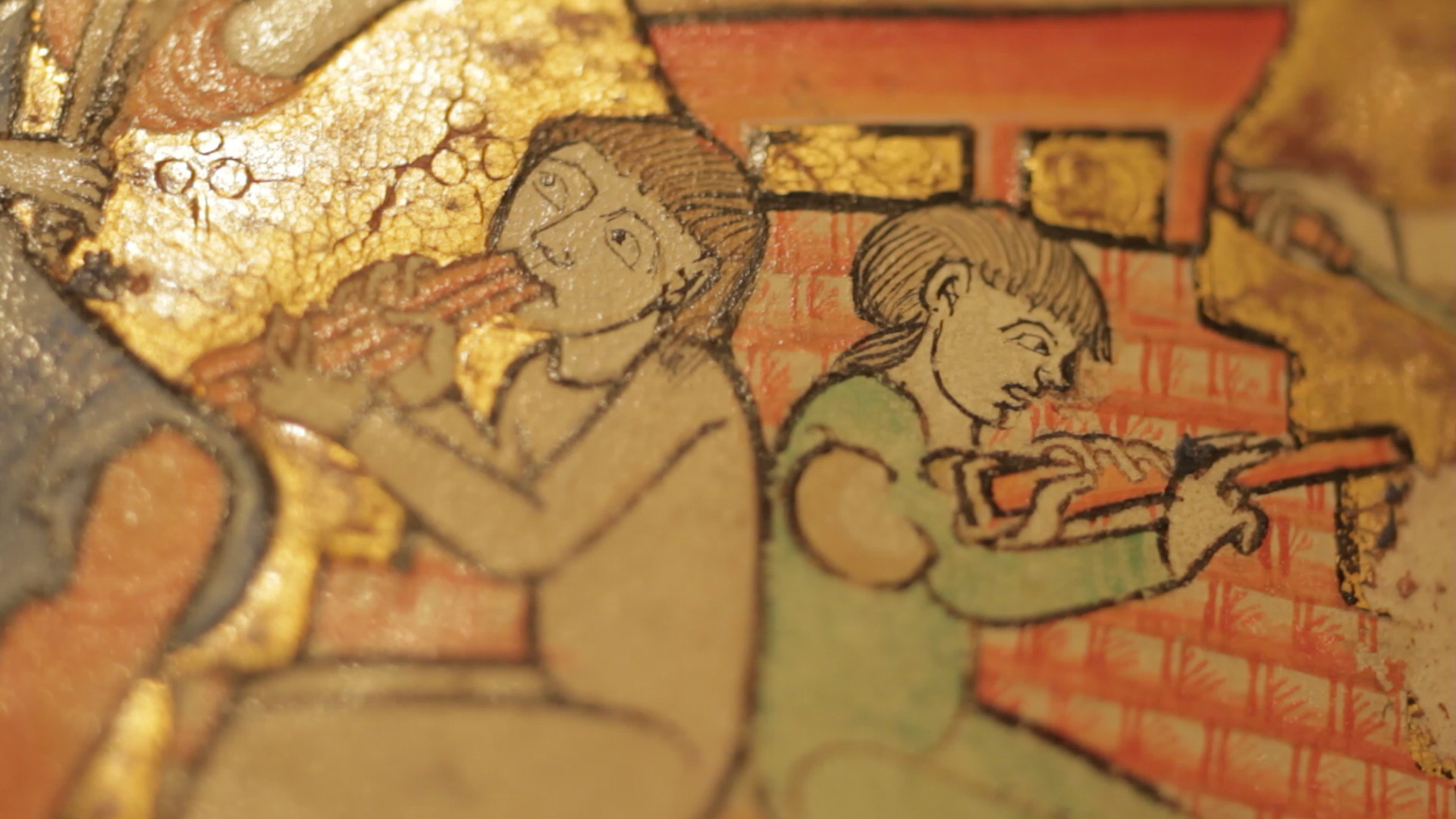 Hunterian Psalter (England, c.1170) f. 21v